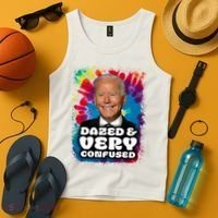 Dazed And Very Confused Joe Biden Hippie Tank Top thumb 4