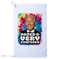 Dazed And Very Confused Joe Biden Hippie Golf Towel thumb 0