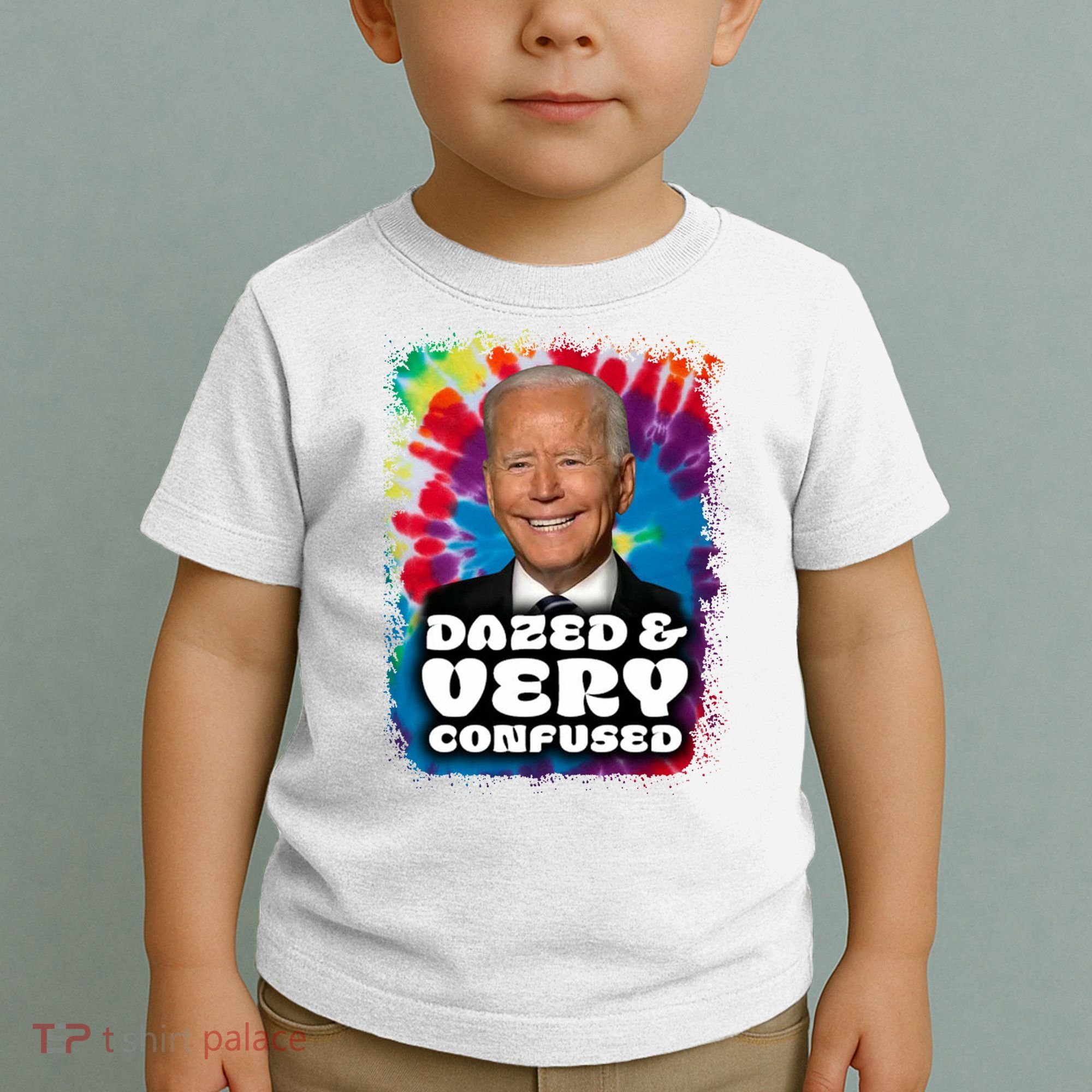 Dazed And Very Confused Joe Biden Hippie Toddler T-Shirt