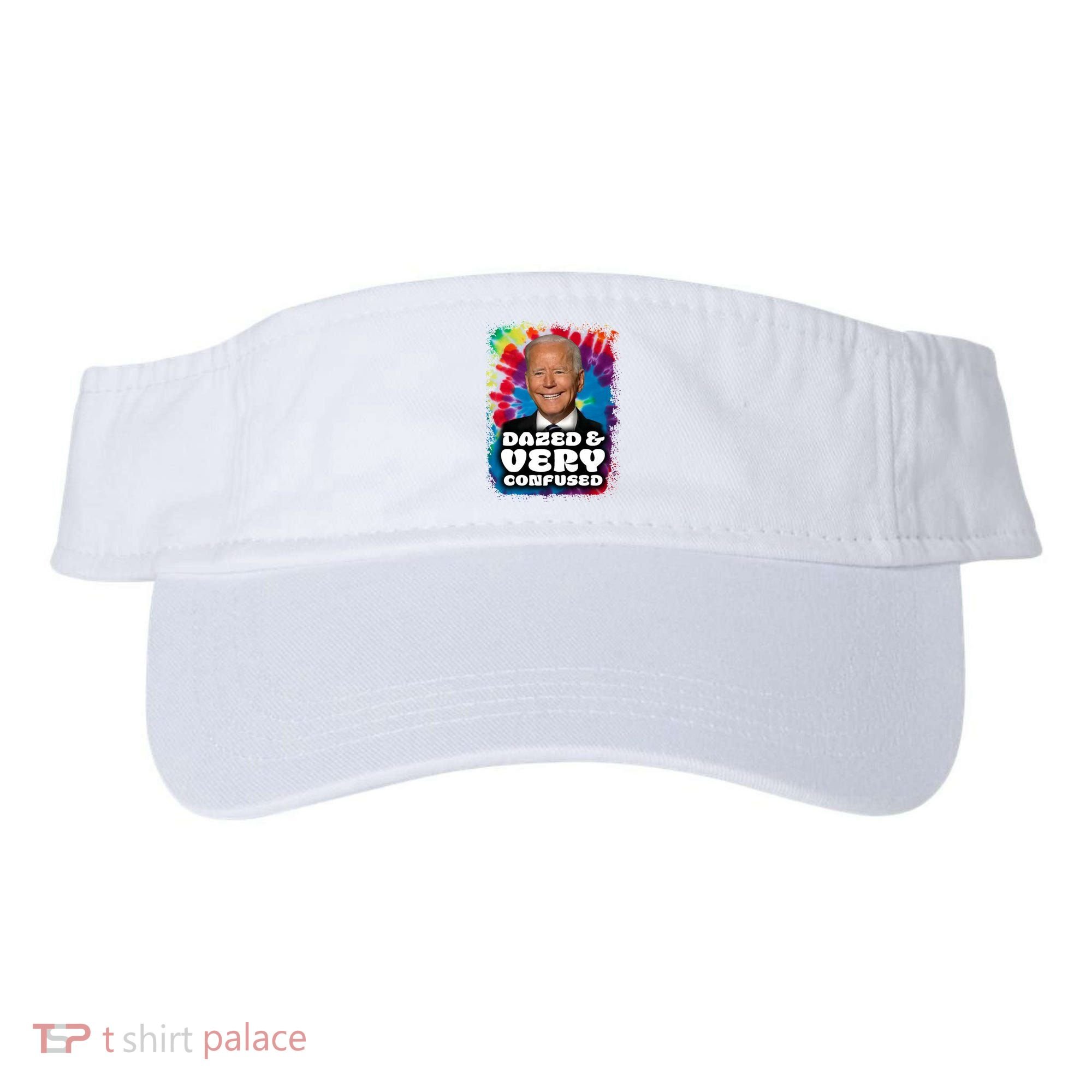 Dazed And Very Confused Joe Biden Hippie Visor
