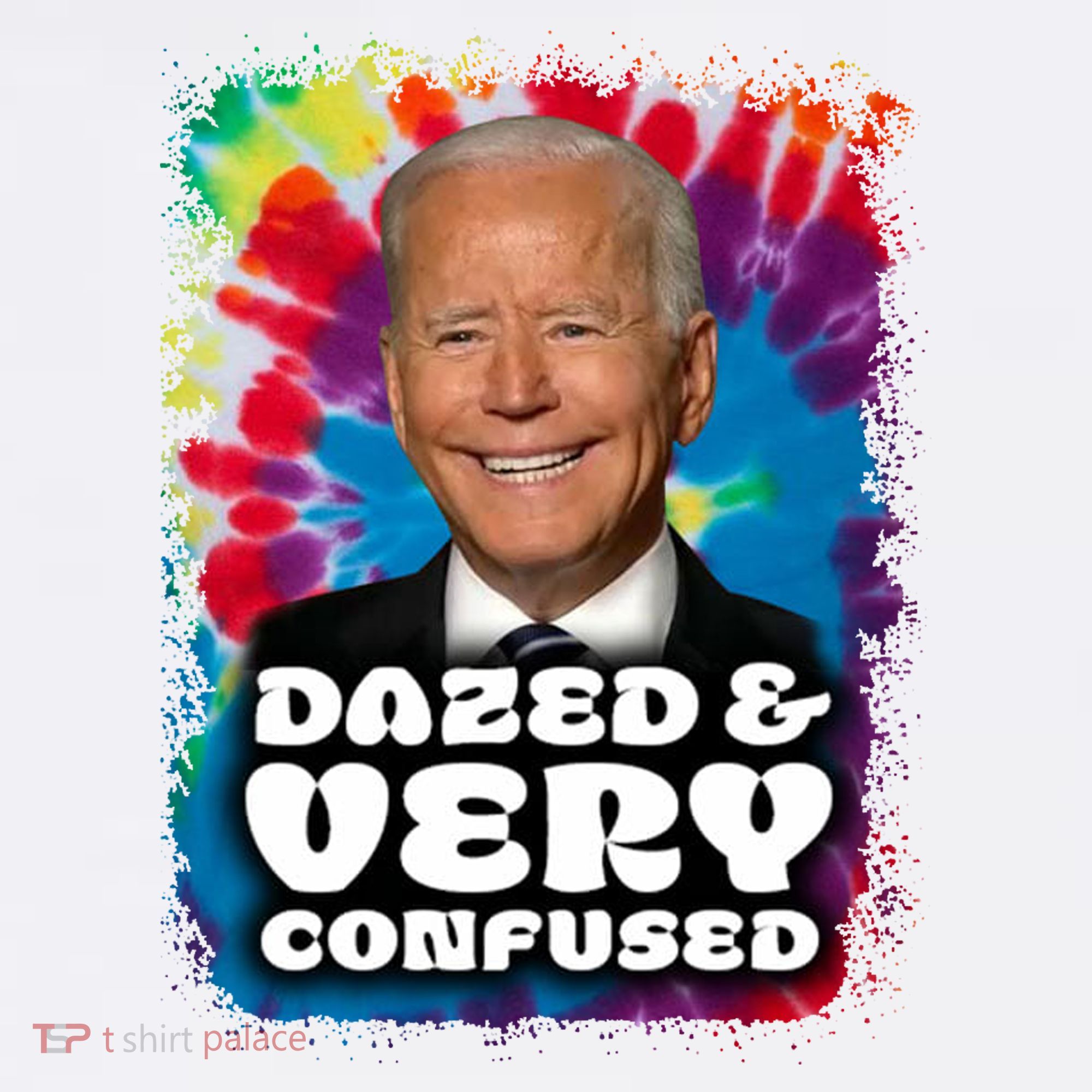 Dazed And Very Confused Joe Biden Hippie Visor