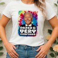 Dazed And Very Confused Joe Biden Hippie Women's T-Shirt thumb 2
