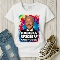 Dazed And Very Confused Joe Biden Hippie Women's T-Shirt thumb 3