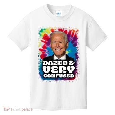 Dazed And Very Confused Joe Biden Hippie Kids T-Shirt