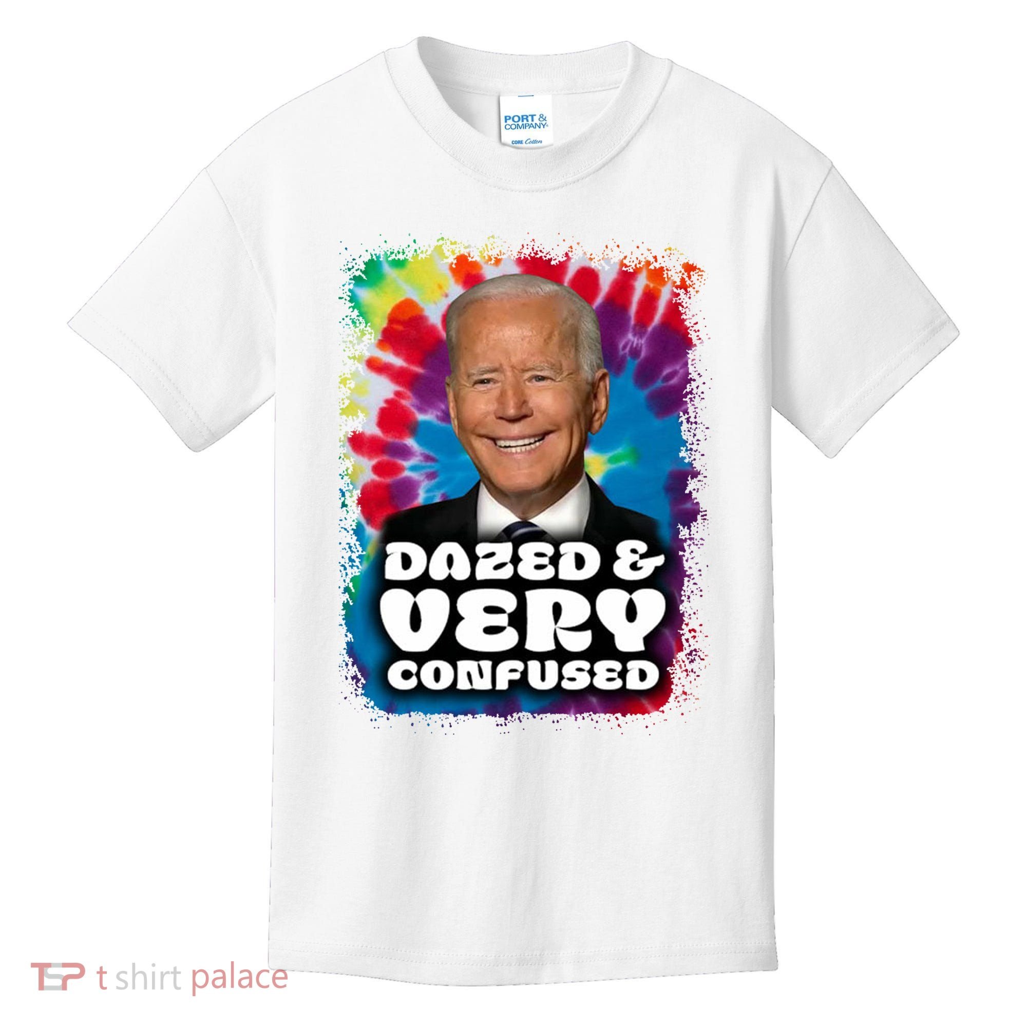 Dazed And Very Confused Joe Biden Hippie Kids T-Shirt