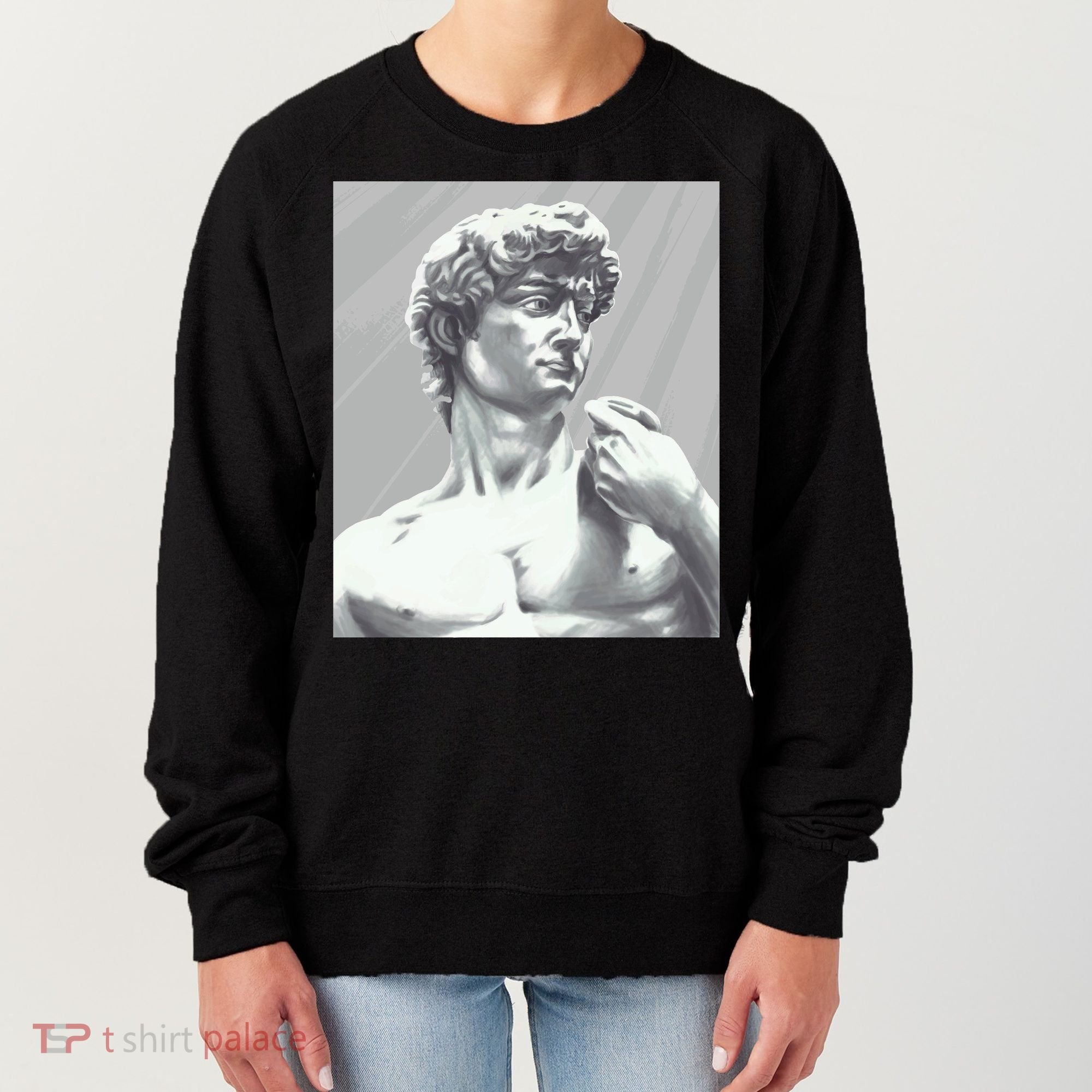 David Statue Women's Sweatshirt