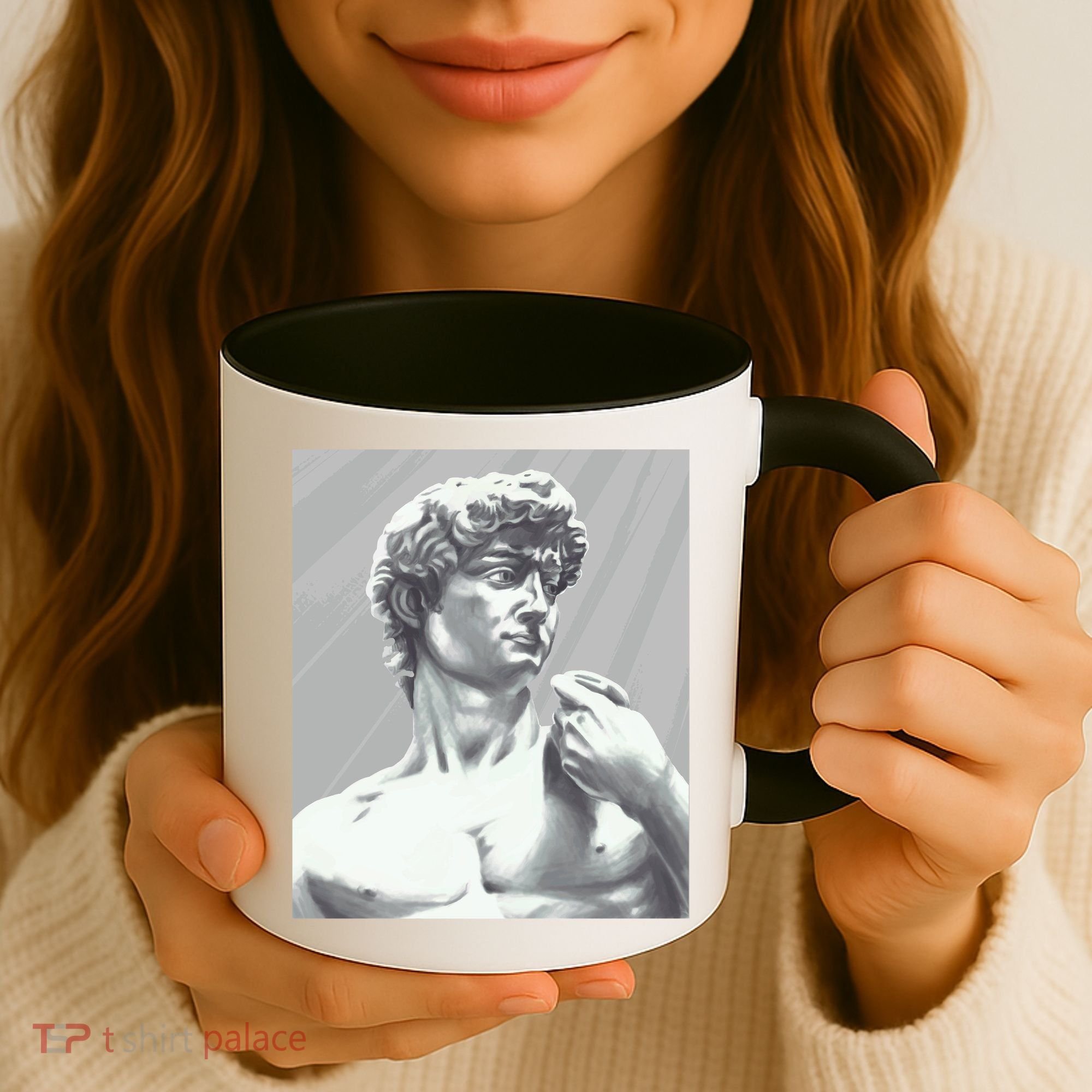 David Statue Coffee Mug