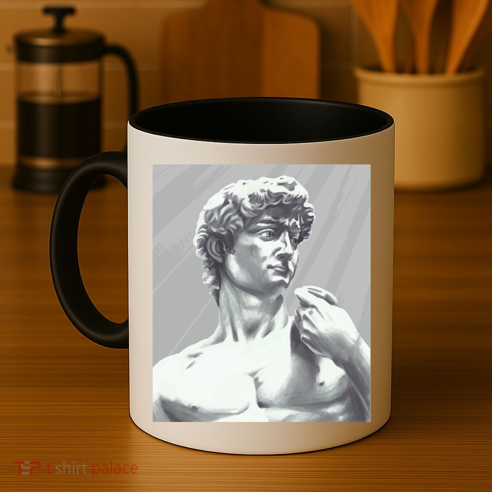 David Statue Coffee Mug