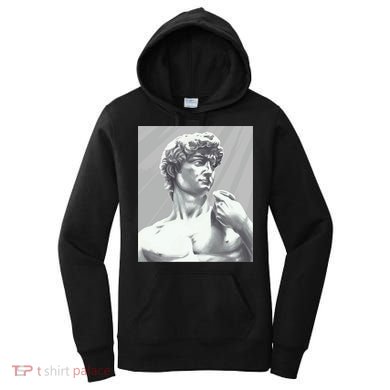 David Statue Women's Hoodie