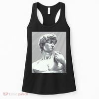 David Statue Women's Tank Top thumb 0