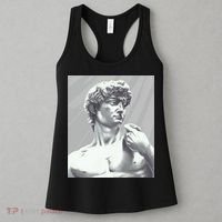 David Statue Women's Tank Top thumb 3