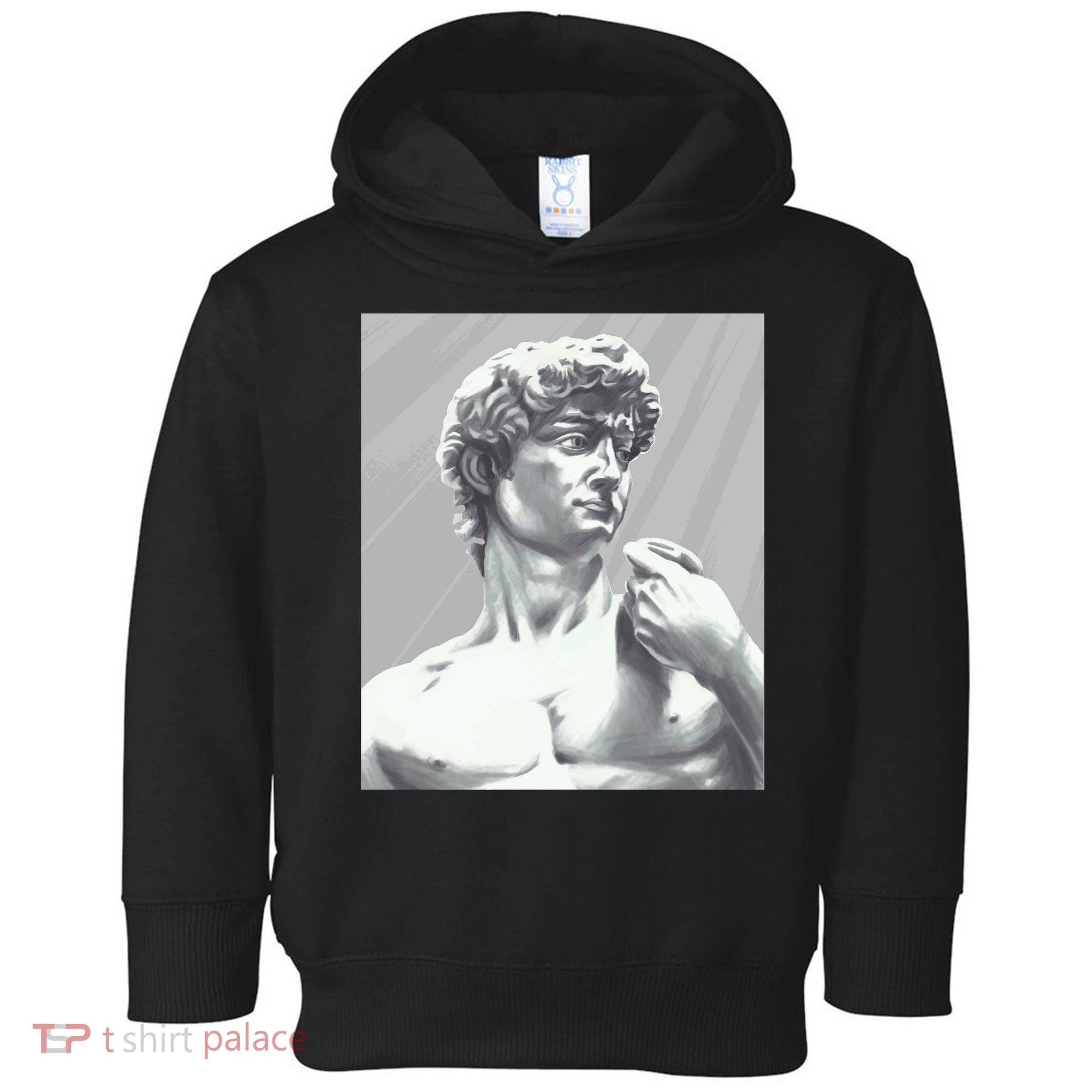 David Statue Toddler Hoodie