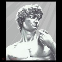 David Statue Toddler Hoodie thumb 2