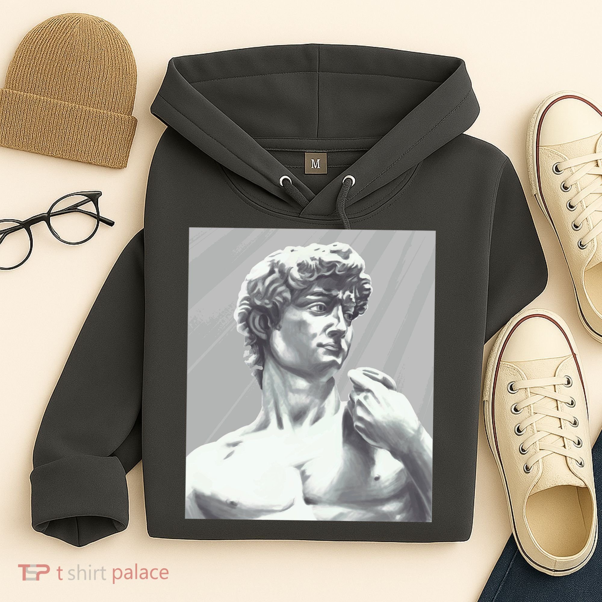 David Statue Hoodie