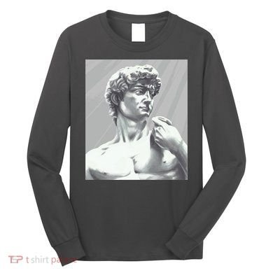 David Statue Long Sleeve Shirt