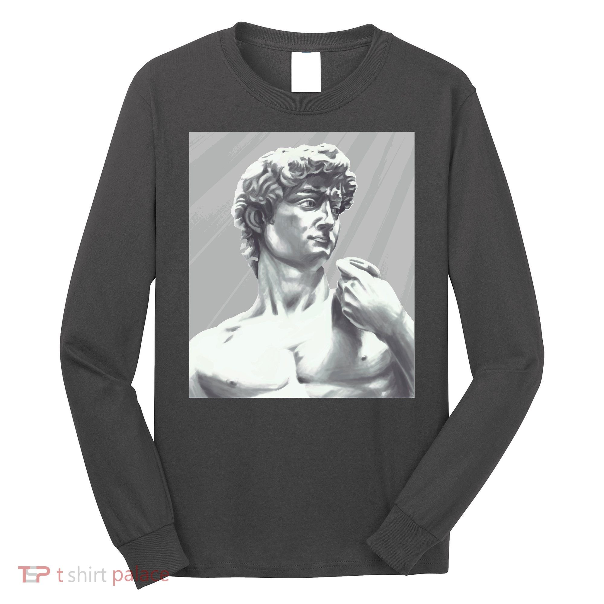David Statue Long Sleeve Shirt