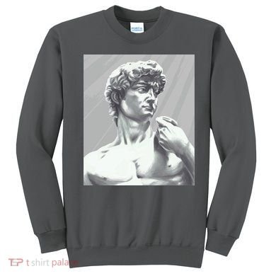 David Statue Sweatshirt