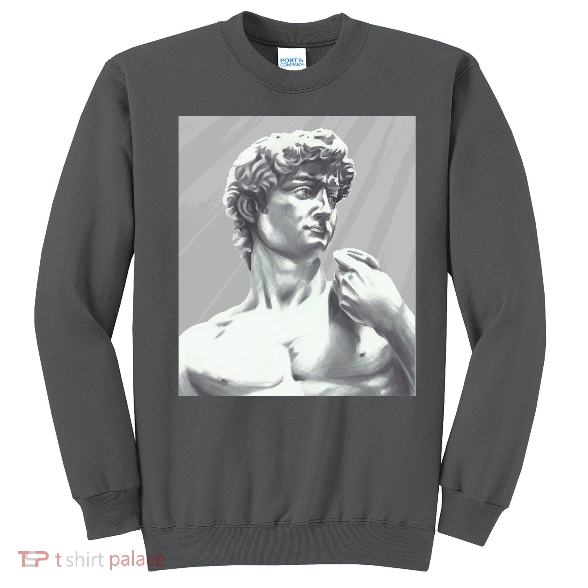 David Statue Sweatshirt