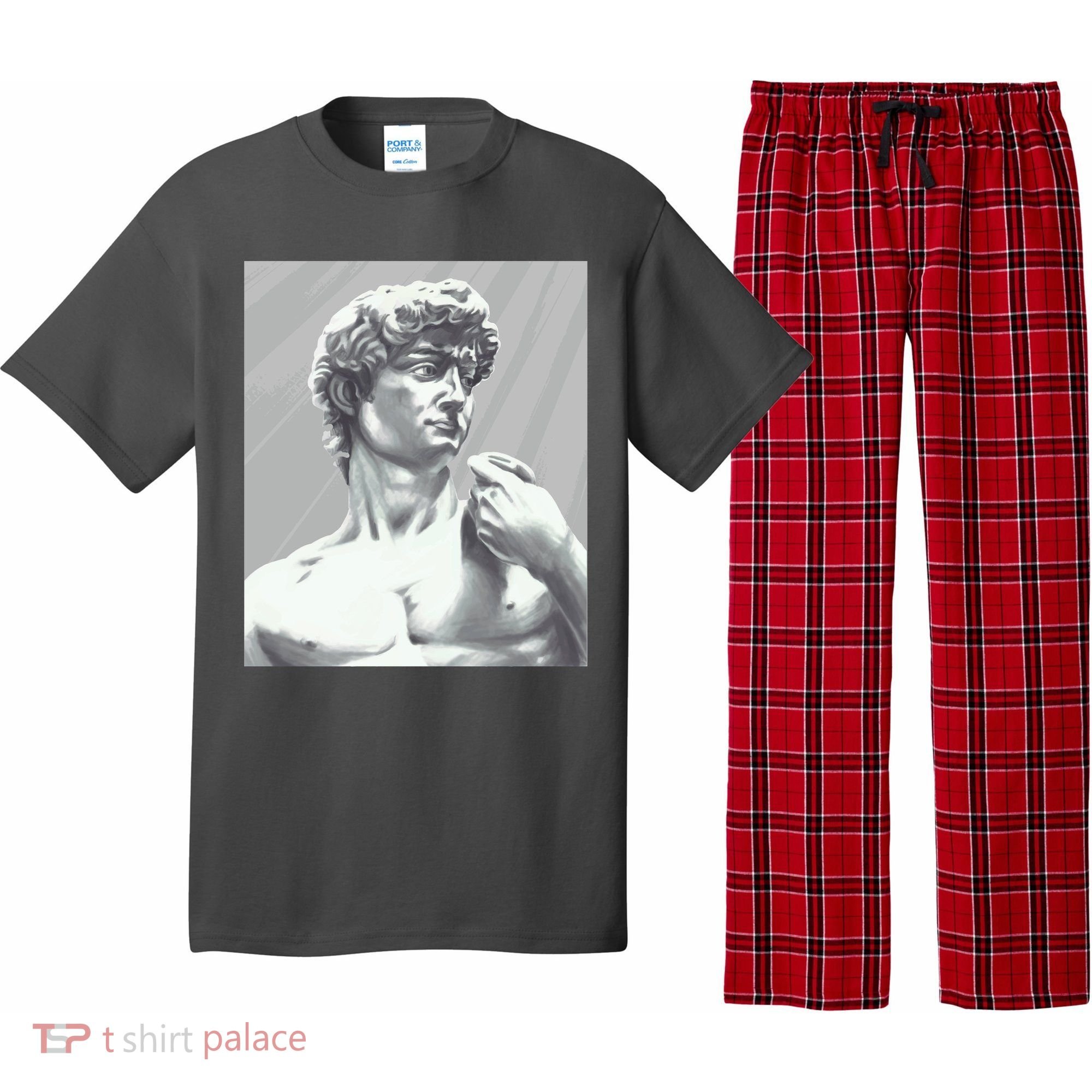David Statue Pajama Set
