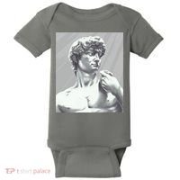 David Statue Baby Bodysuit thumb 0