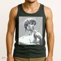 David Statue Tank Top thumb 3