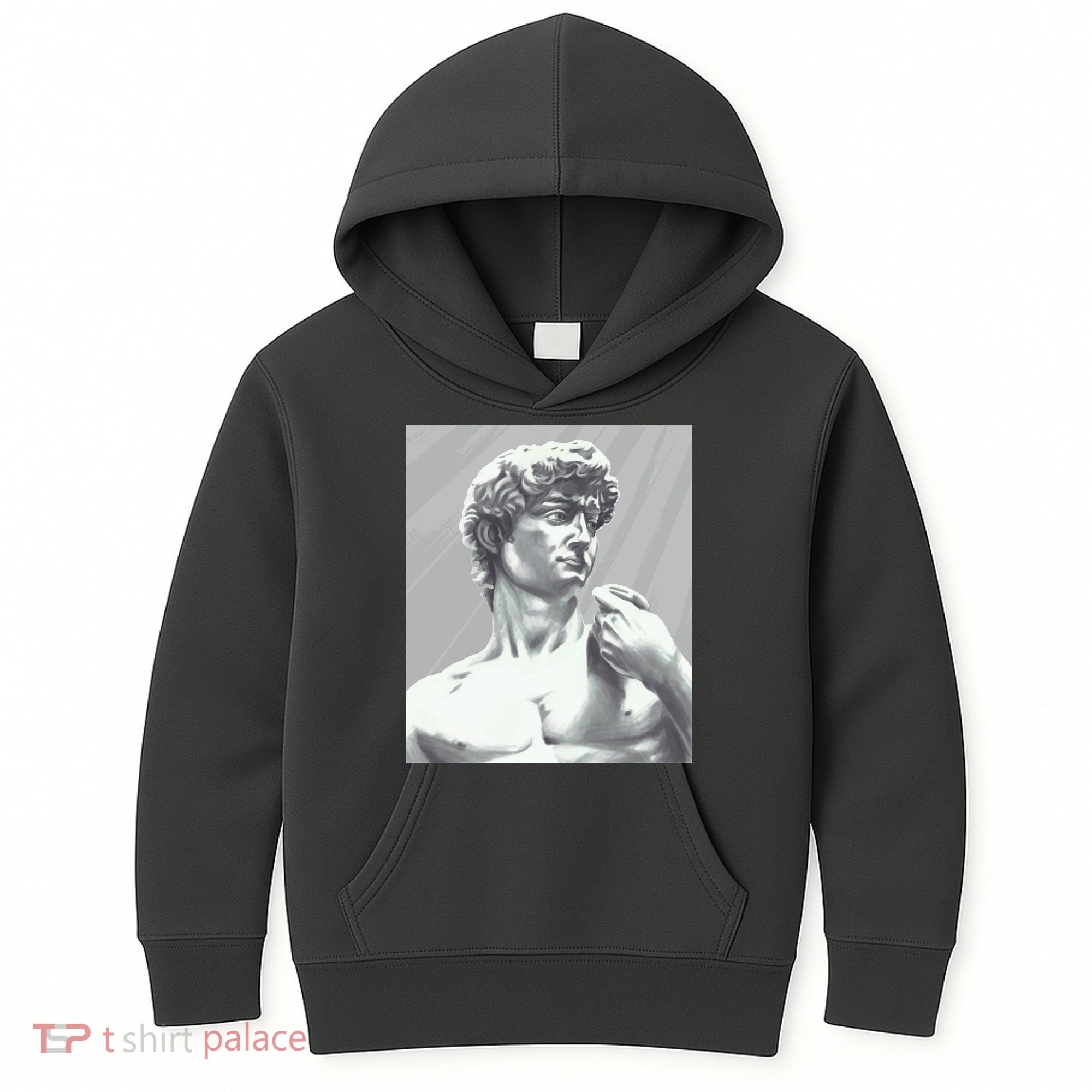 David Statue Kids Hoodie
