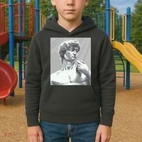 David Statue Kids Hoodie thumb 2