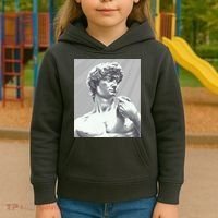 David Statue Kids Hoodie thumb 3