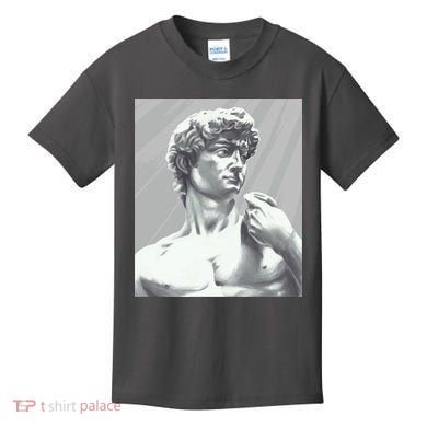 David Statue Kids T-Shirt