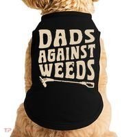 Dads Against Weeds Weed Cutter Weed Whacker Dad Doggie Tank thumb 0