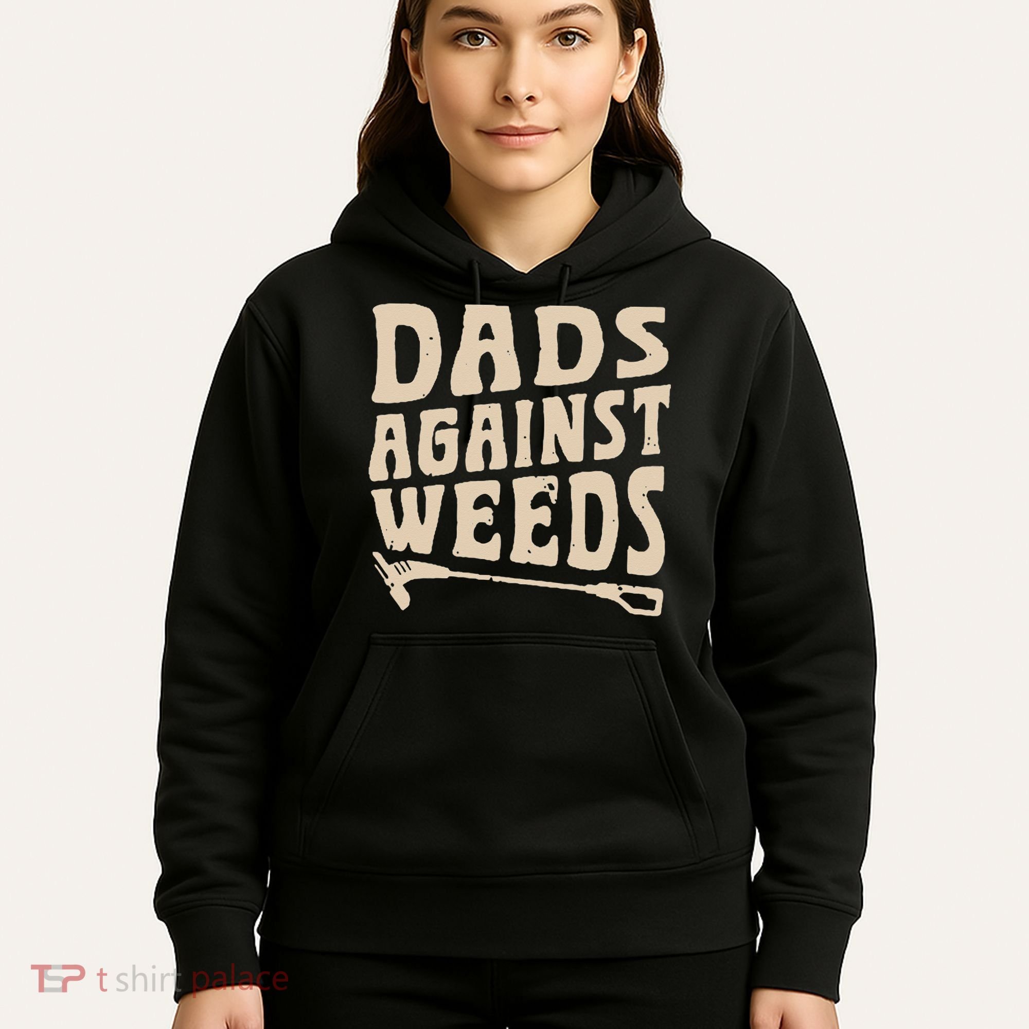 Dads Against Weeds Weed Cutter Weed Whacker Dad Hoodie