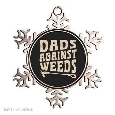 Dads Against Weeds Weed Cutter Weed Whacker Dad Ornament