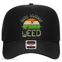 Dads Against Weed Funny Gardening Lawn Mowing FatherS Day Hat thumb 0