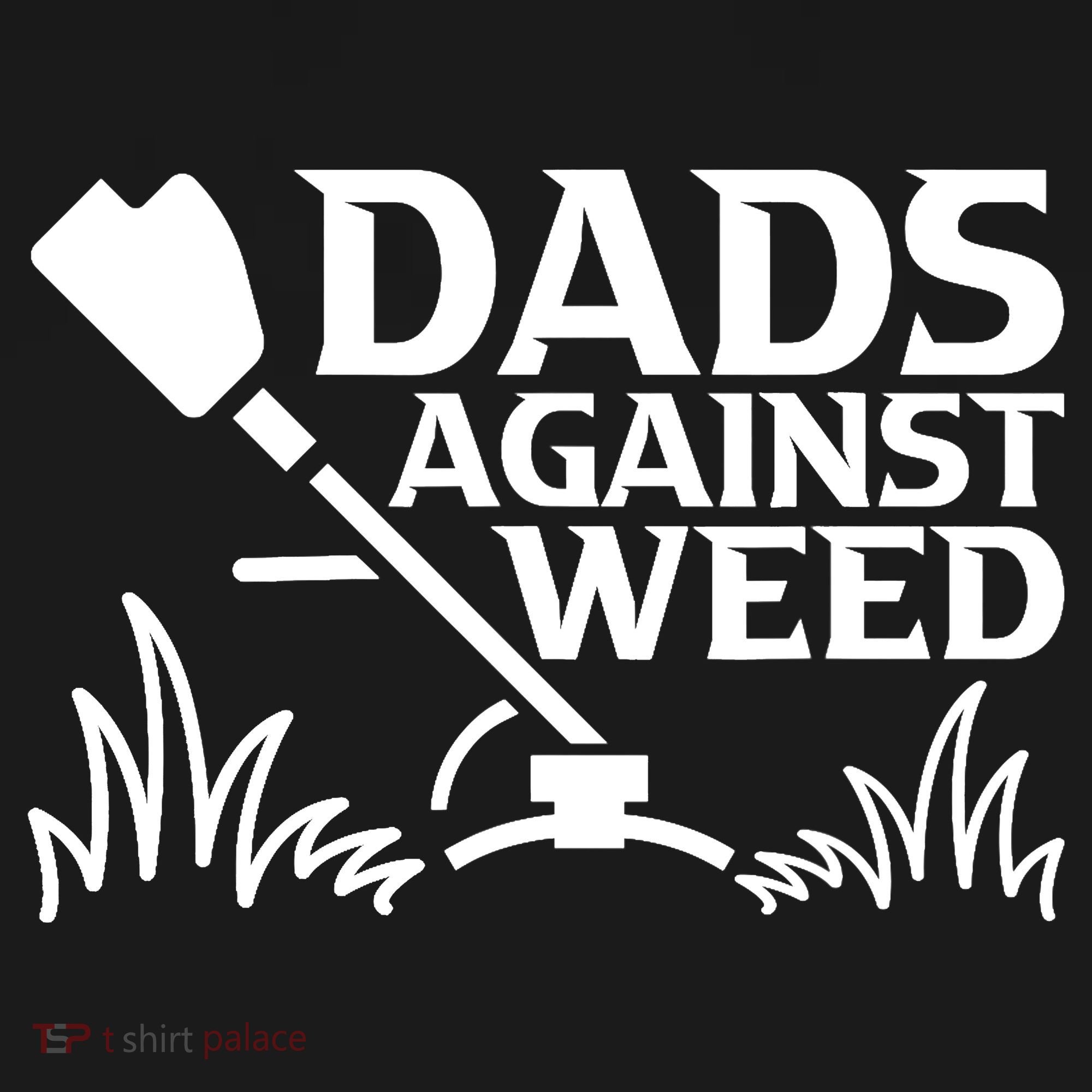 Dads Against Weed | Gardening Dad Joke Lawn Mowing Funny Dad Women's Hoodie