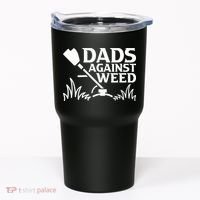 Dads Against Weed | Gardening Dad Joke Lawn Mowing Funny Dad Tumbler thumb 0