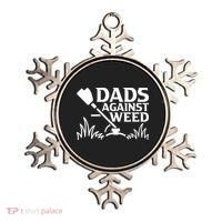 Dads Against Weed | Gardening Dad Joke Lawn Mowing Funny Dad Ornament thumb 0