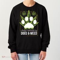 Dogs And Weed Women's Sweatshirt thumb 0