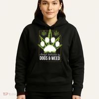 Dogs And Weed Hoodie thumb 5