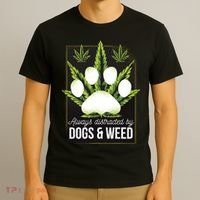 Dogs And Weed T-Shirt thumb 3