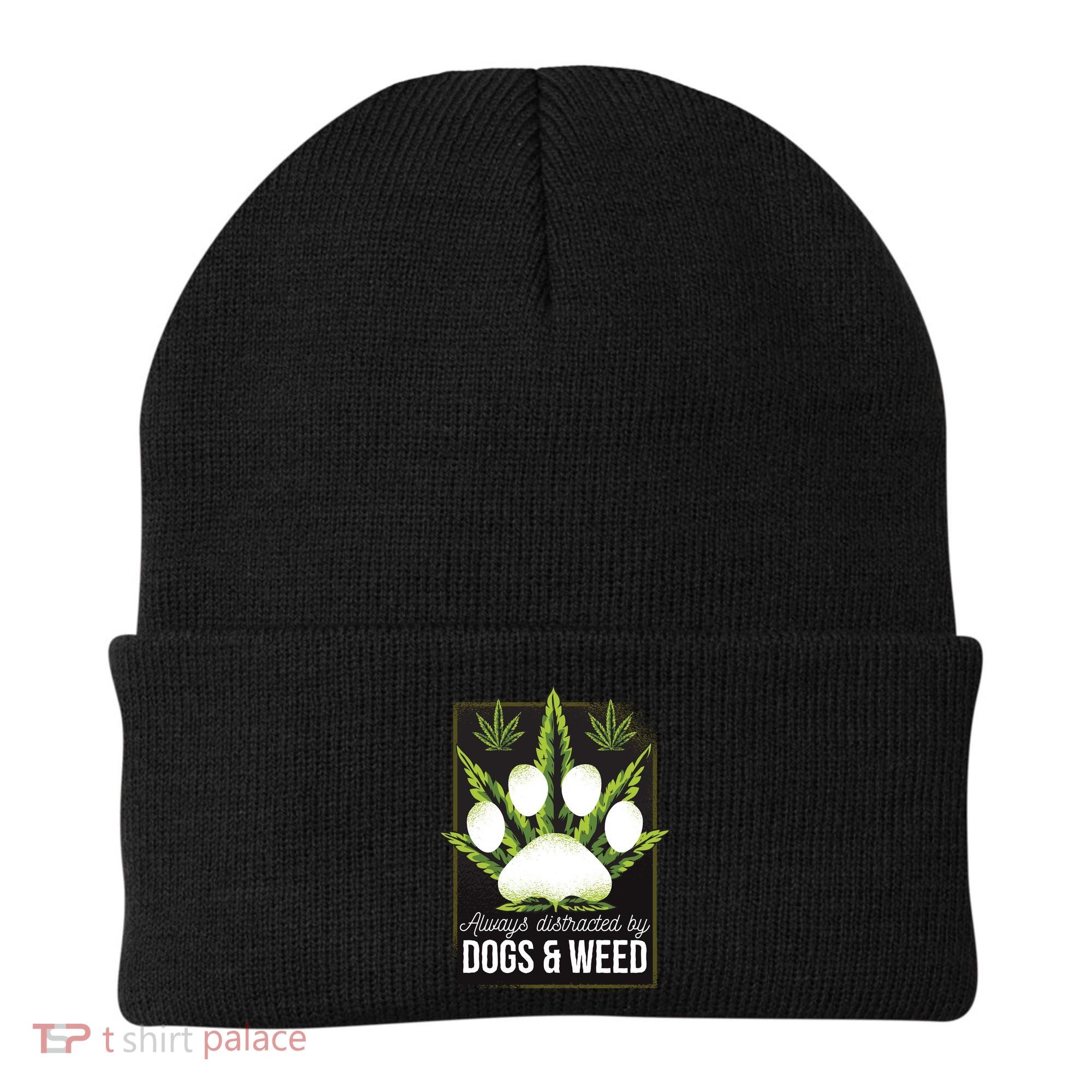 Dogs And Weed Beanie