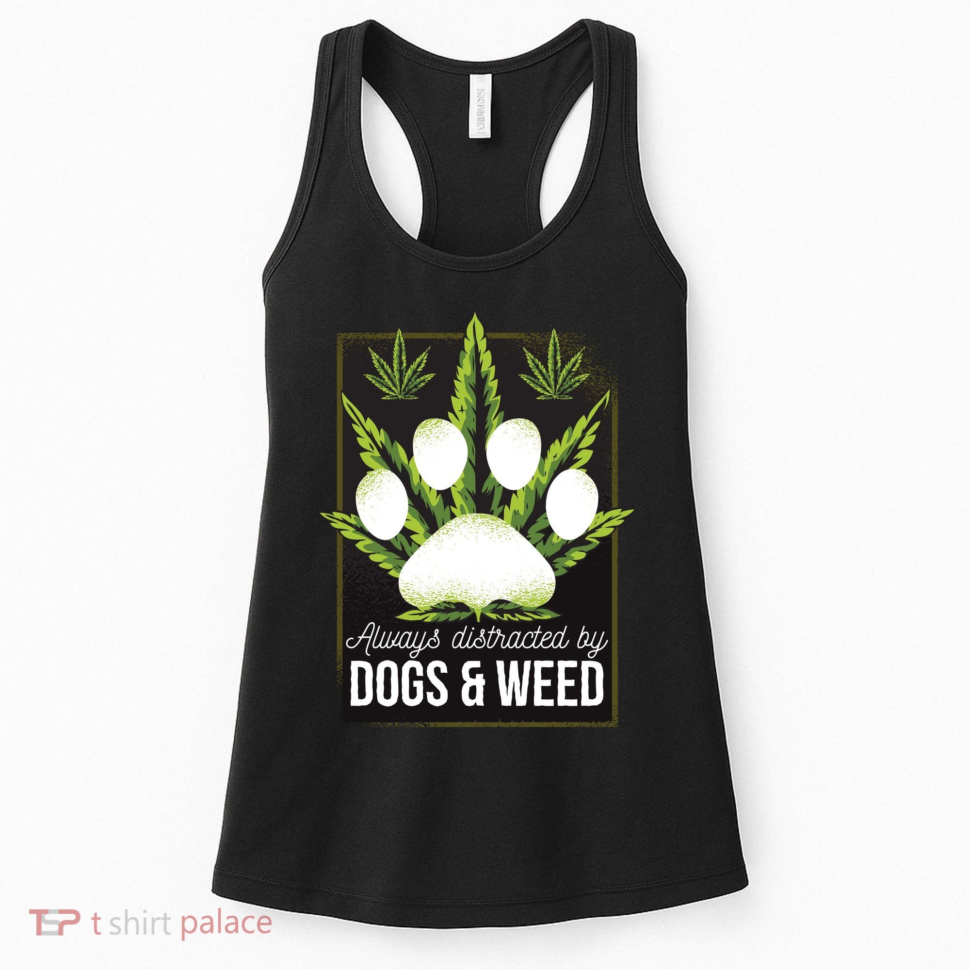 Dogs And Weed Women's Tank Top