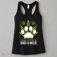 Dogs And Weed Women's Tank Top thumb 3