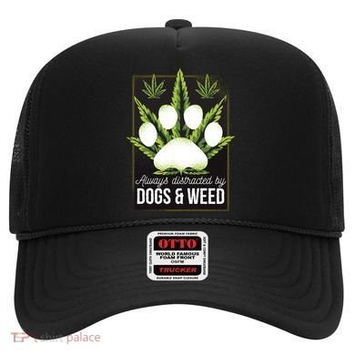 Dogs And Weed Hat