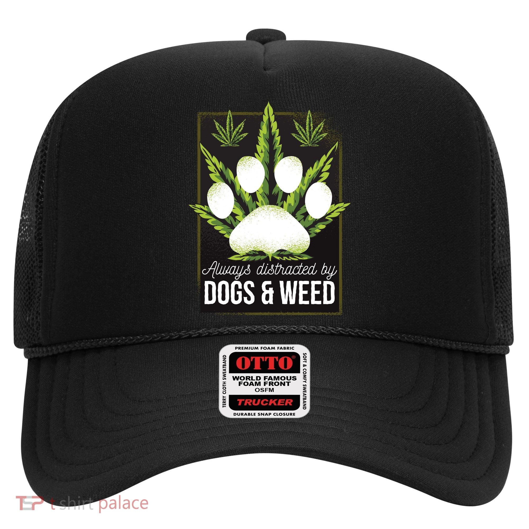 Dogs And Weed Hat