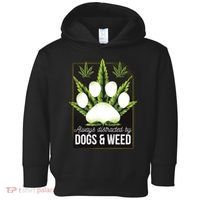 Dogs And Weed Toddler Hoodie thumb 0