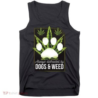Dogs And Weed Tank Top