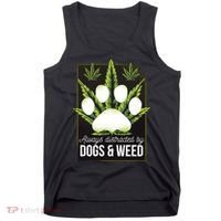 Dogs And Weed Tank Top thumb 0