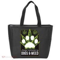 Dogs And Weed Tote Bag thumb 0