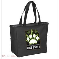 Dogs And Weed Tote Bag thumb 2