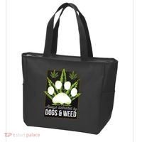 Dogs And Weed Tote Bag thumb 3